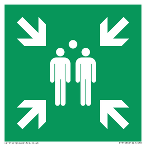 E007 safe condition evacuation assembly point